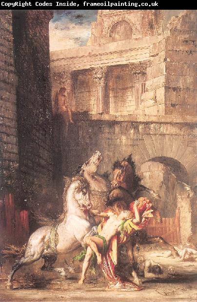 Gustave Moreau Diomedes Devoured by his Horses